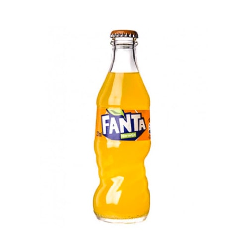 Botella de Fanta Naranja 33 cl